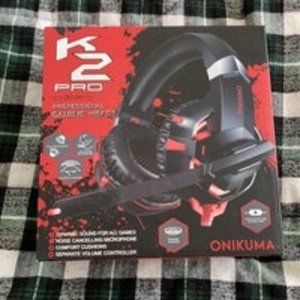 a515-B4~ Onikuma~one size~Unisex~GAMING, Gaming Headsets, Over-Ear Heaphones